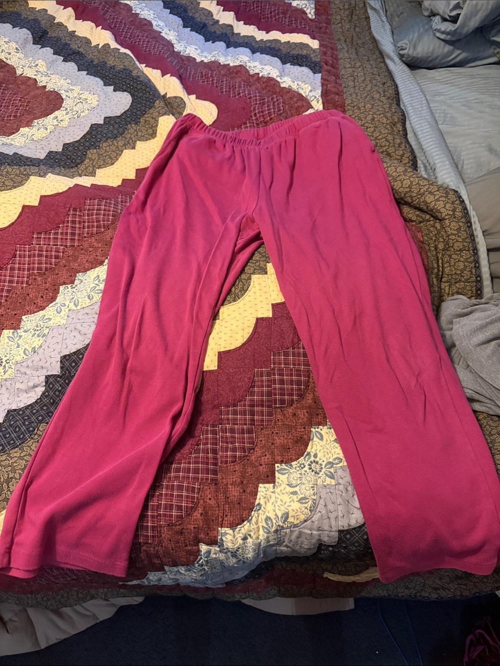 Woman’s Soft Knit Pants - Berry